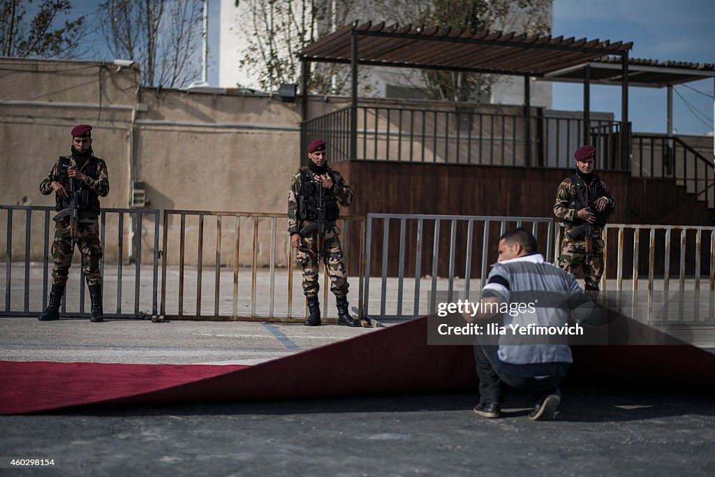 Funeral Of Palestinian Minister Ziad Abu Ein