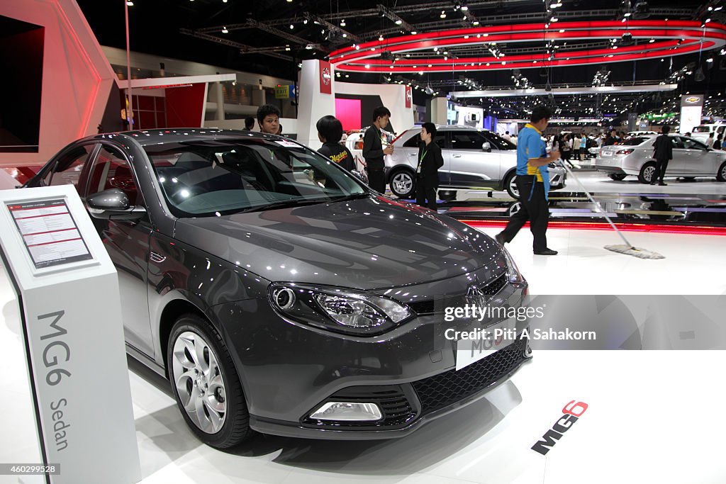 MG 6 on display during the 31st Thailand International Motor...