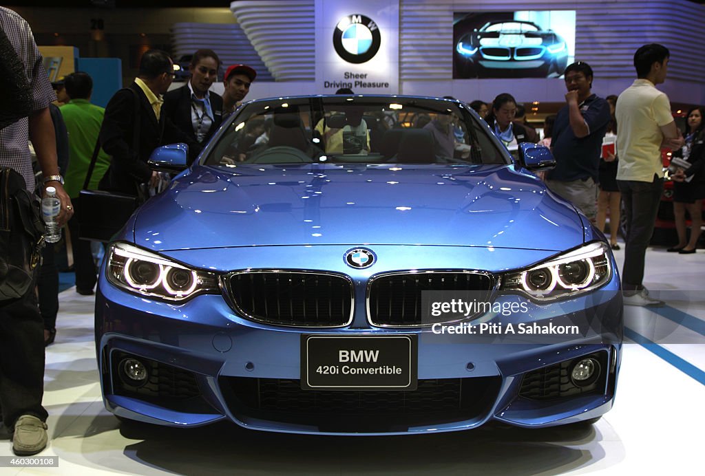 BMW 420i Convertible on display during the 31st Thailand...