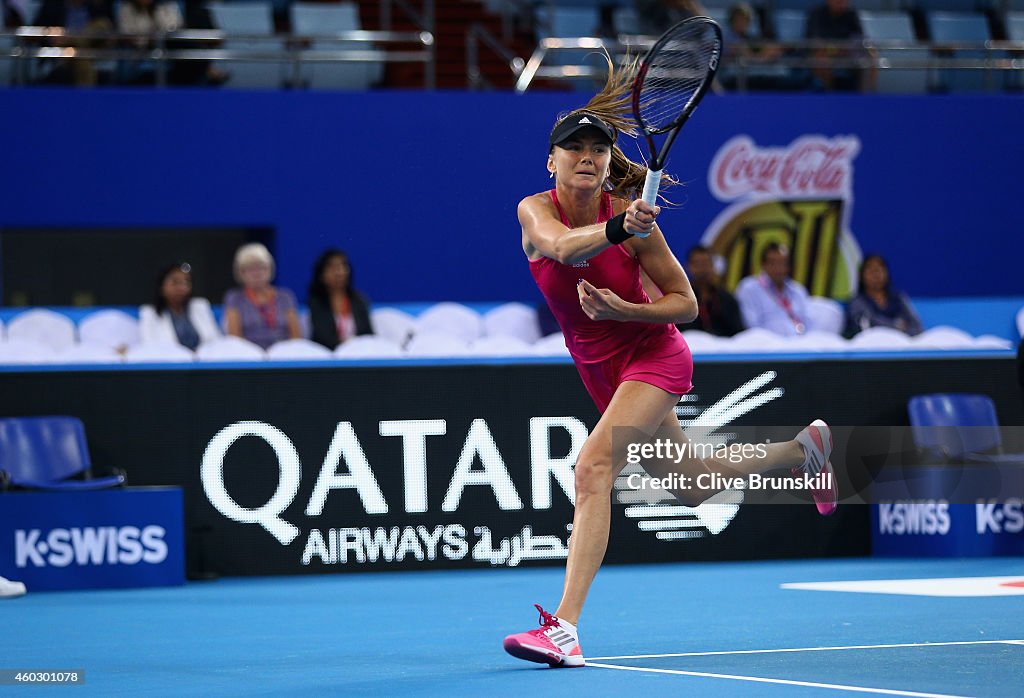 Coca-Cola International Premier Tennis League - United Arab Emirates: Day One