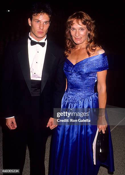 Actor James Marshall and actress Wendy Robie attend the 42nd Annual Primetime Emmy Awards on September 16, 1990 at the Pasadena Civic Auditorium in...