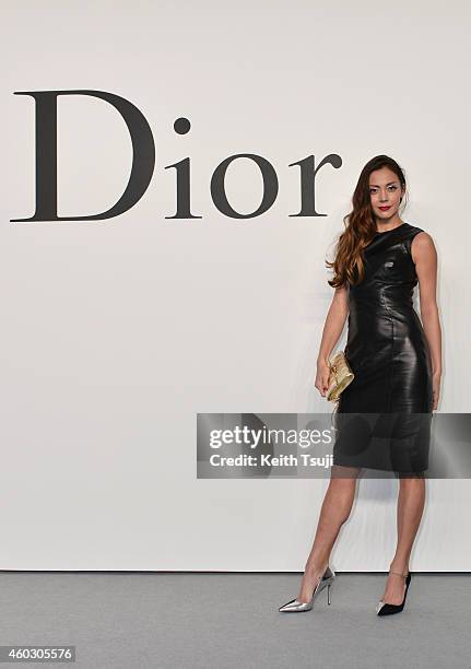 Anna Tsuchiya attends 'Esprit Dior', Tokyo 2015 Fashion Show at Ryogoku Kokugikan on December 11, 2014 in Tokyo, Japan.