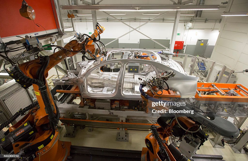Automobile Manufacture At Audi AG's Factory