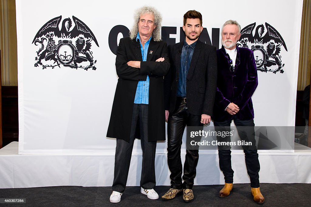 Queen & Adam Lambert Photocall