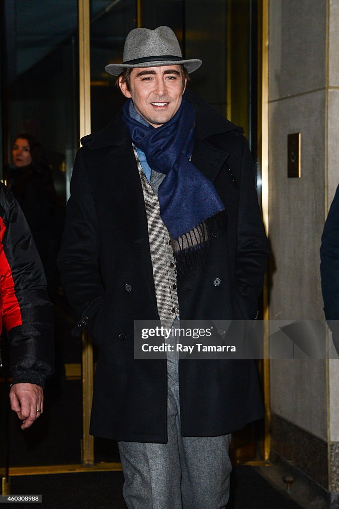 Celebrity Sightings In New York City - December 11, 2014