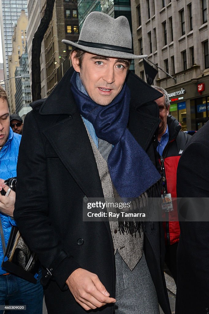 Celebrity Sightings In New York City - December 11, 2014