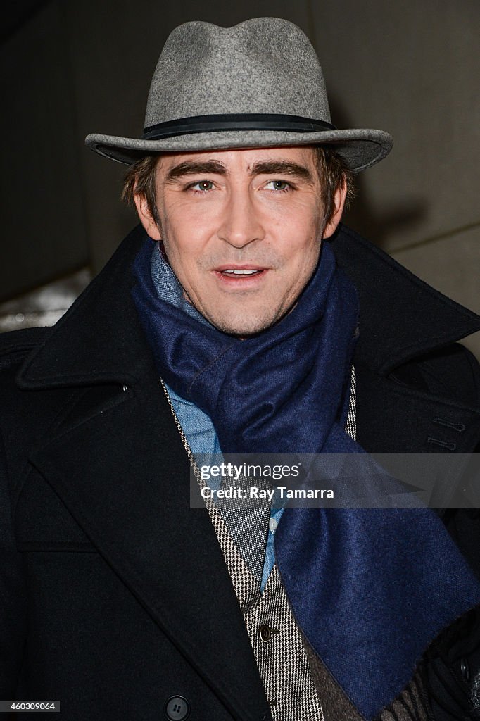 Celebrity Sightings In New York City - December 11, 2014