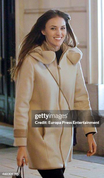 Model Helen Lindes is seen on December 21, 2013 in Madrid, Spain.