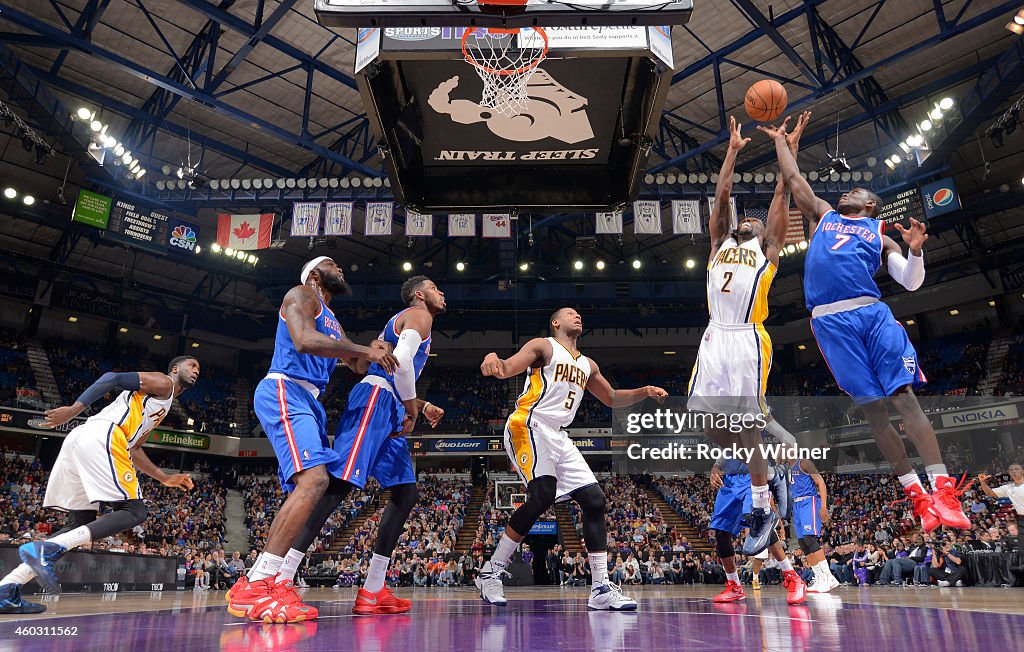 Indiana Pacers v Sacramento Kings