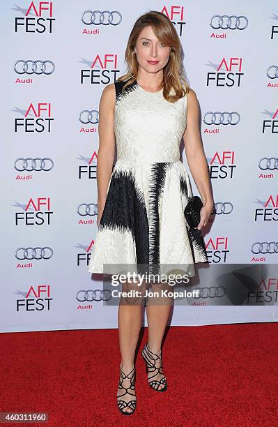 Sasha Alexander arrives at the AFI FEST 2014 Presented By Audi A Special Tribute To Sophia Loren at Dolby Theatre on November 12, 2014 in Hollywood,...