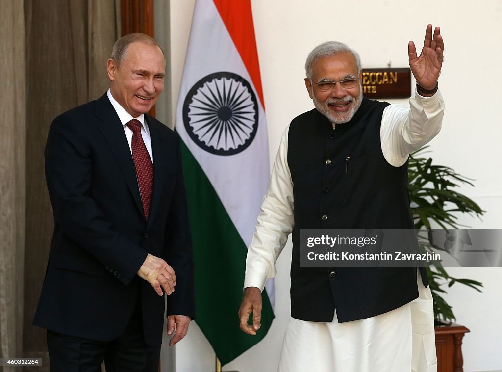 Russian President Vladimir Putin Visits India