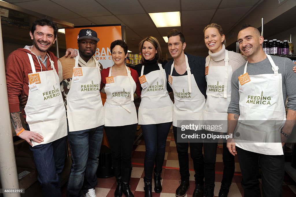 Feeding America Hosts Bi-Coastal Celebrity Volunteer Event