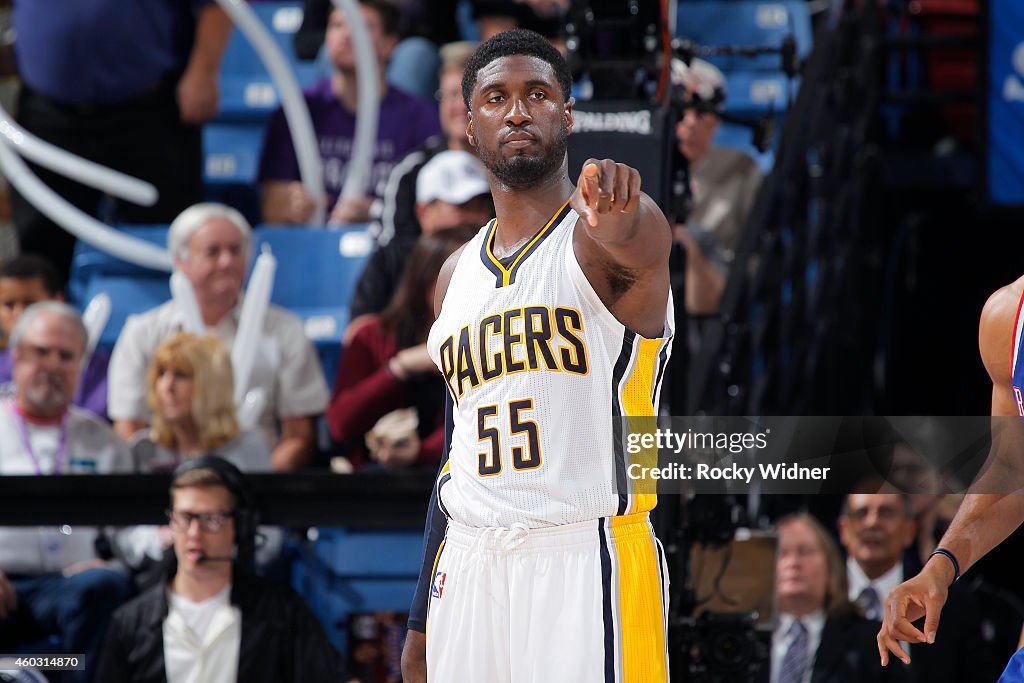 Indiana Pacers v Sacramento Kings