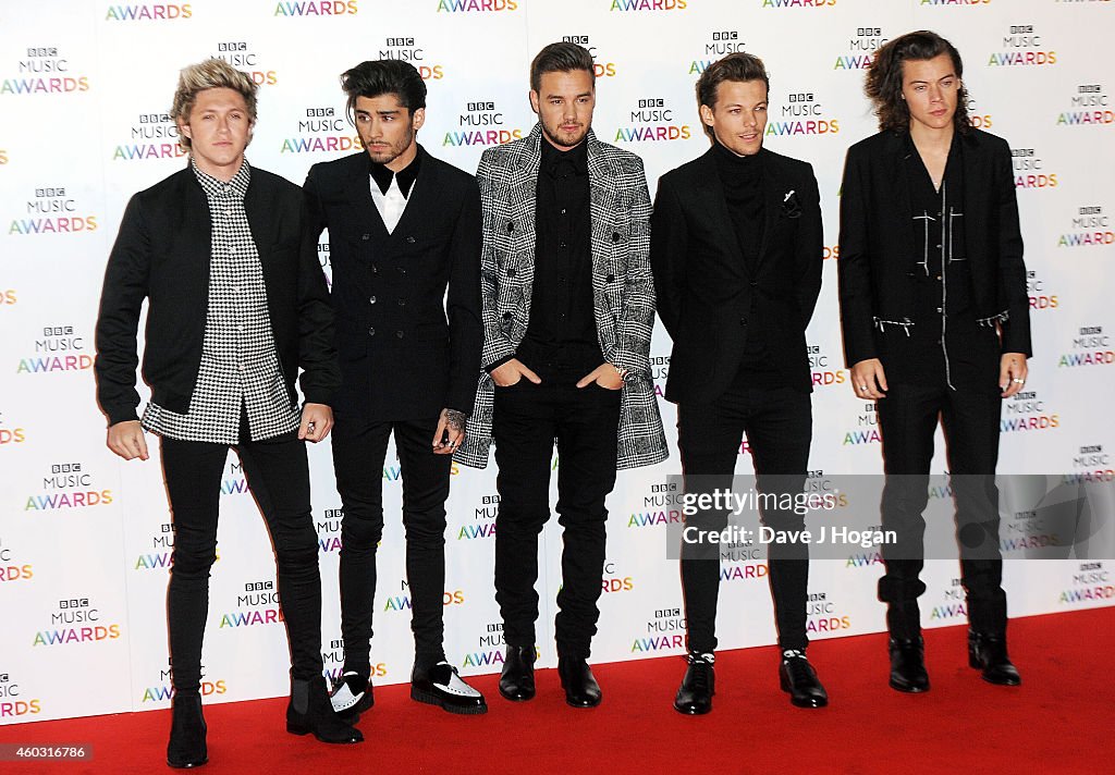 BBC Music Awards - Red Carpet Arrivals