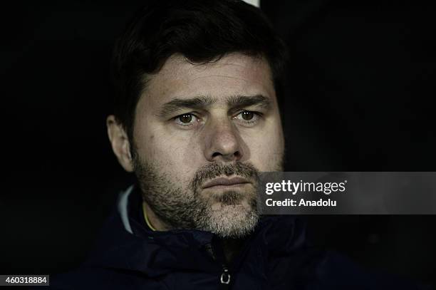 Head coach of Tottenham Hotspur, Mauricio Pochettino, is seen during the UEFA Europa League Group C match between Besiktas JK and Tottenham Hotspur...