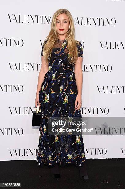 Kate Foley attends the Valentino Sala Bianca 945 Event on December 10, 2014 in New York City.