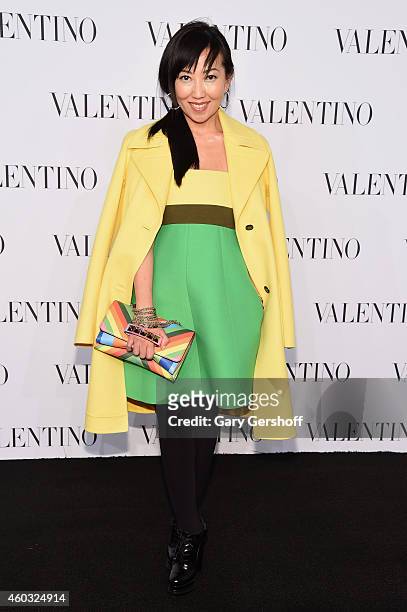 Tina Craig attends the Valentino Sala Bianca 945 Event on December 10, 2014 in New York City.
