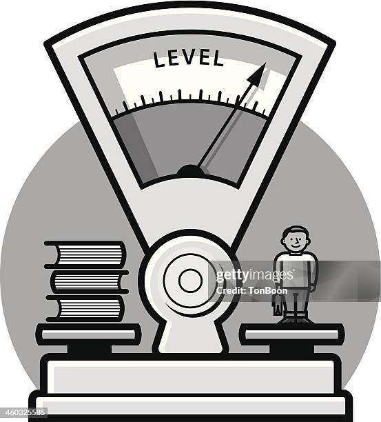 level student - primary school exam stock illustrations