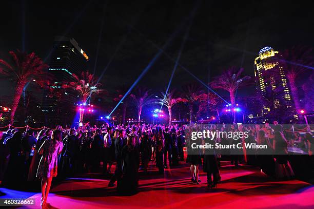 General view of the IWC Filmmaker Award Night 2014 at The One & Only Royal Mirage on December 11, 2014 in Dubai, United Arab Emirates.