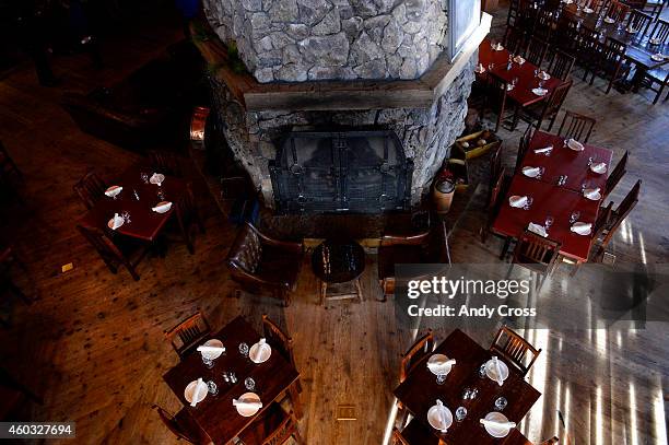 Interior of Heck's Restaurant inside The Lodge at the Devil's Thumb Nordic Center December 10, 2014.