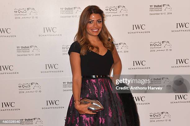 Alanoud Badr during the IWC Schaffhausen Filmmaker Award Night 2014 at The One & Only Royal Mirage on December 11, 2014 in Dubai, United Arab...