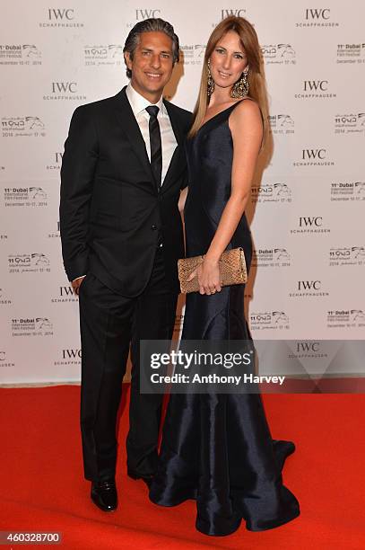 Guests during the IWC Filmmaker Award Night 2014 at The One & Only Royal Mirage on December 11, 2014 in Dubai, United Arab Emirates.