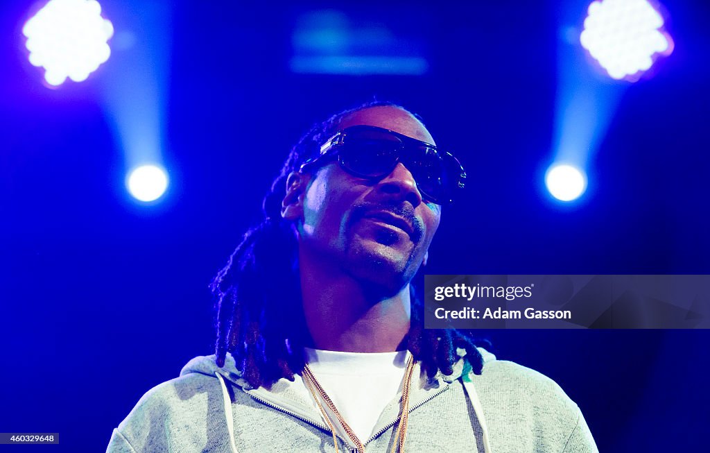 Snoop Dogg Performs At O2 Academy In Bristol