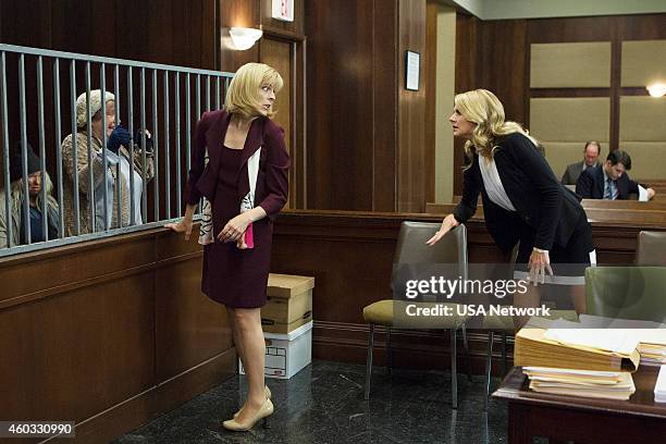 New Development" Episode 108 -- Pictured: Maria Bamford as Sheryl, Eliza Coupe as Nina --