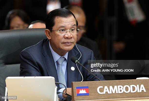 Hun San 1,649 President Of Cambodia Hun Sen Stock Photos, High-Res Pictures ...