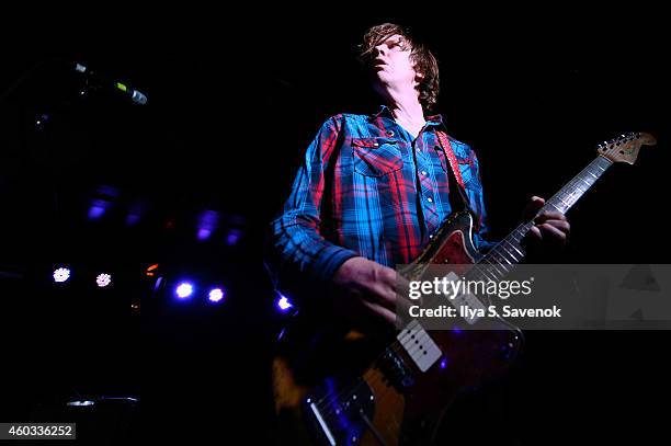 Musician Thurston Moore performs on stage, presented by Norton and Pandora, part of the Boldly Go by Norton Concert Series, powered by Pandora on...