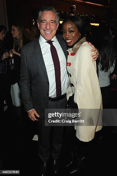 Gary Sheinbaum, CEO of North America Tommy Hilfiger and Estelle attend the Tommy Hilfiger and GQ event honoring The Men Of New York at the Tommy...