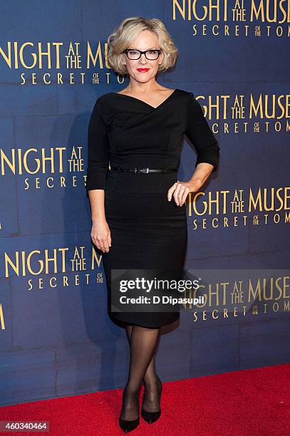 Rachael Harris attends the "Night At The Museum: Secret Of The Tomb" New York Premiere at the Ziegfeld Theater on December 11, 2014 in New York City.