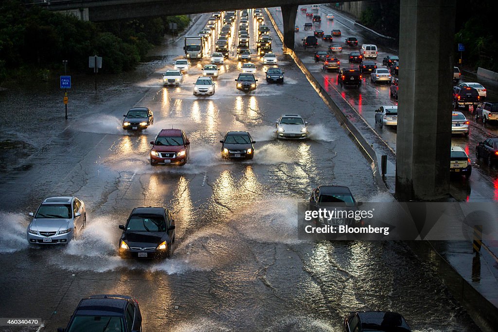 Northern California Residents Hit By Powerful Storm