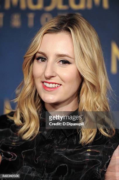 Laura Carmichael attends the "Night At The Museum: Secret Of The Tomb" New York Premiere at the Ziegfeld Theater on December 11, 2014 in New York...