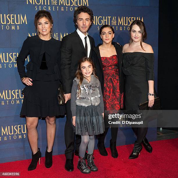 Director Shawn Levy and guests attend the "Night At The Museum: Secret Of The Tomb" New York Premiere at the Ziegfeld Theater on December 11, 2014 in...