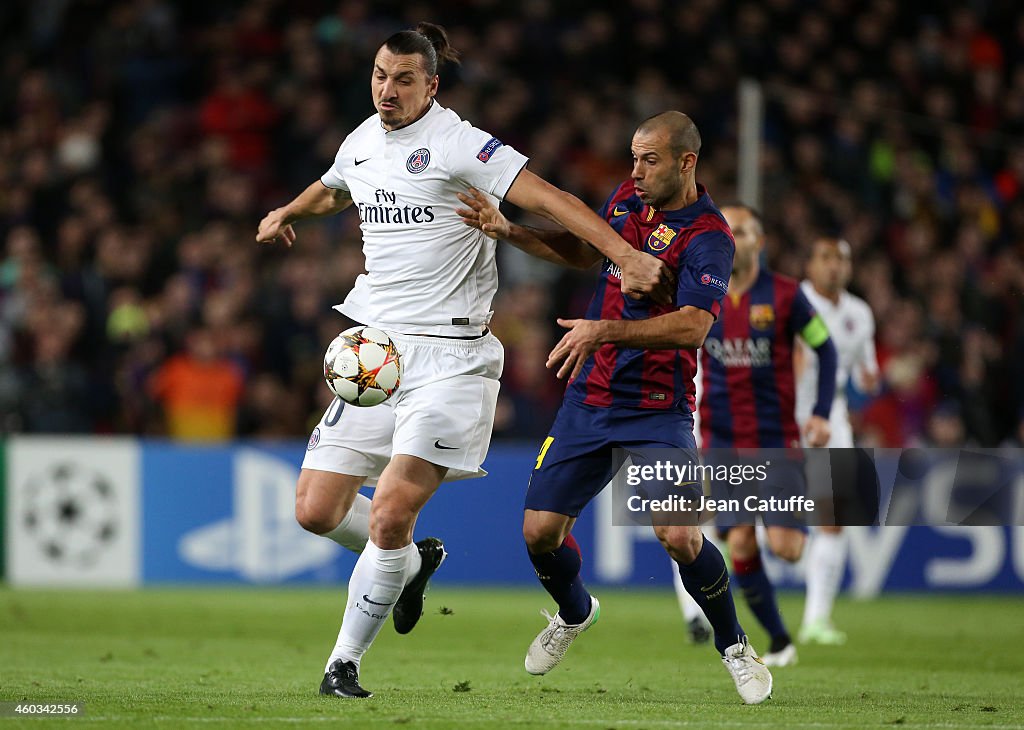 FC Barcelona v Paris Saint-Germain FC - UEFA Champions League