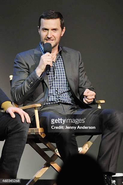 Richard Armitage attends Apple Store Soho Presents Meet The Actors: "The Hobbit: The Battle Of The Five Armies" at Apple Store Soho on December 11,...