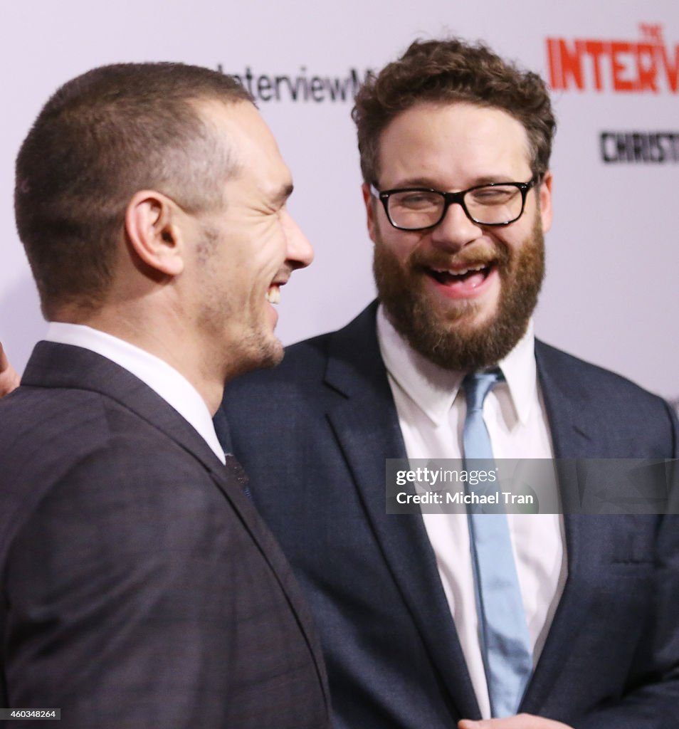 Columbia Pictures Premiere Of "The Interview"