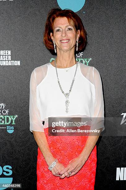 Founder & CEO of the Noreen Fraser Foundation, Noreen Fraser attends Variety's Power of Comedy Event Honoring Aziz Ansari at The Belasco Theater on...