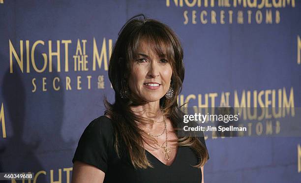 Susan Williams attends the Night At The Museum: Secret Of The Tomb" New York premiere at the Ziegfeld Theater on December 11, 2014 in New York City.