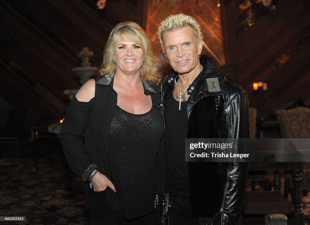 Billy Idol, Steve Stevens And The Band Play A Sold-Out Holiday Show At Rockbar Theater - San Jose, CA