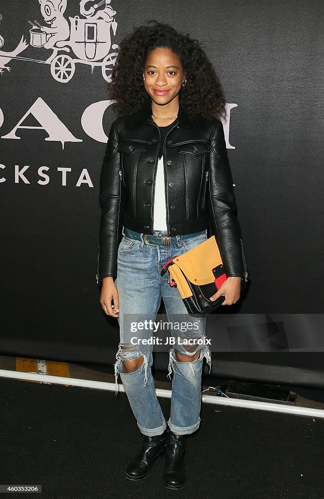 Coach Backstage Rodeo Drive Store Opening Celebration - Arrivals