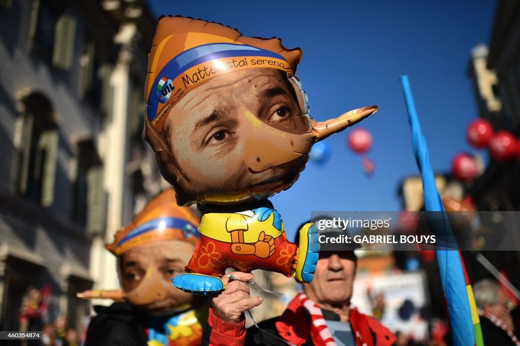 ITALY-UNION-STRIKE-GOVERNMENT