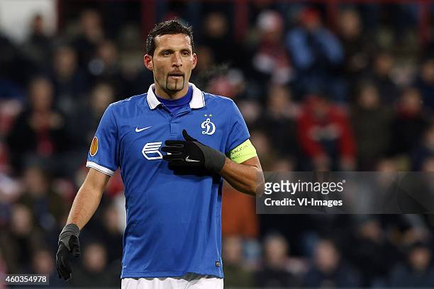 Kevin Kuranyi of Dinamo Moscow during the UEFA Europa League group match between PSV Eindhoven and Dinamo Moscow on December 11, 2014 at the Phillips...