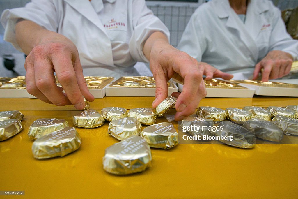 Traditional Marzipan Manufacture At Mittelstand Company JG Niederegger GmbH