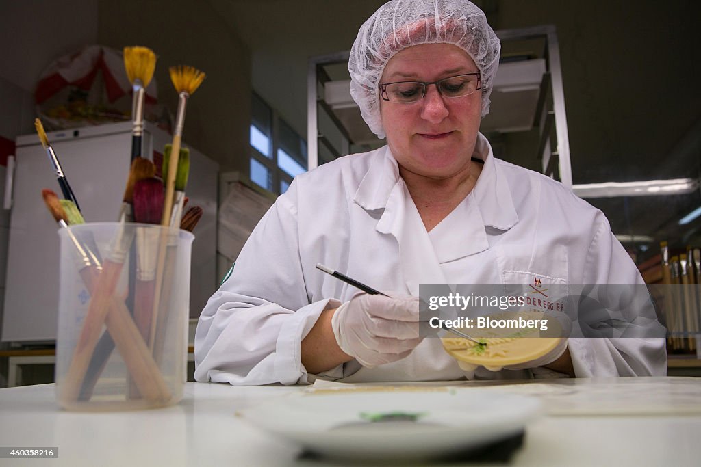 Traditional Marzipan Manufacture At Mittelstand Company JG Niederegger GmbH