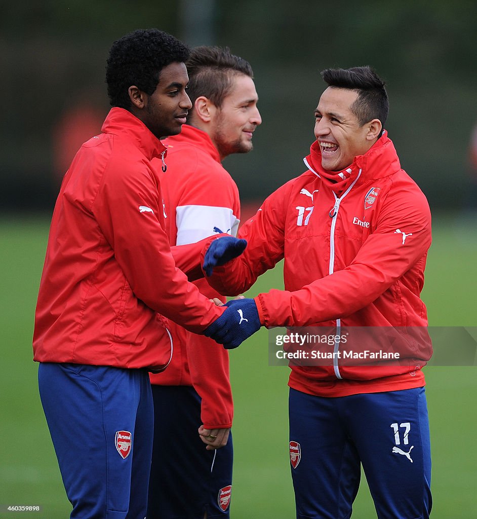 Arsenal Training Session