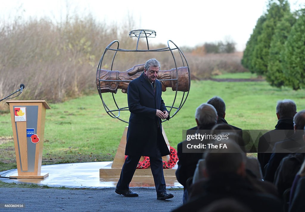 HRH The Duke of Cambridge, President of The FA, to Unveil 'Christmas Truce' Football Monument