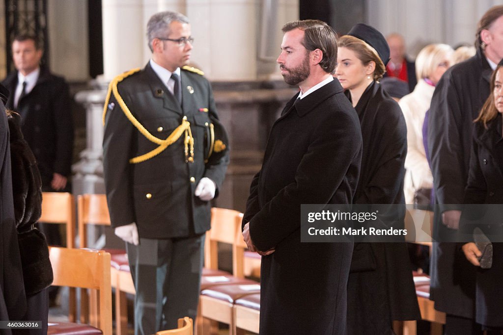 Funeral Of Queen Fabiola of Belgium In Laeken