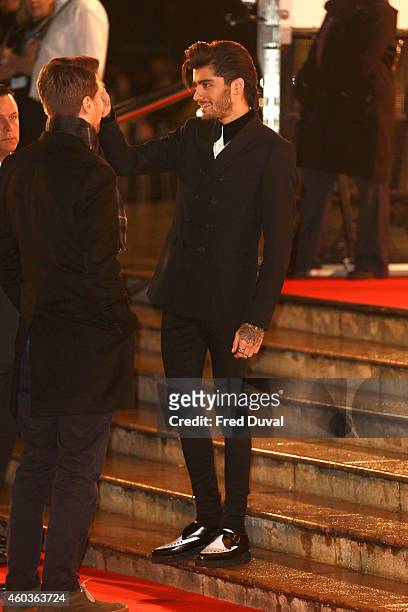 Zayn Malik of One Direction attends the BBC Music Awards at Earl's Court Exhibition Centre on December 11, 2014 in London, England.